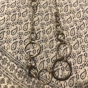 Silver Circle Necklace